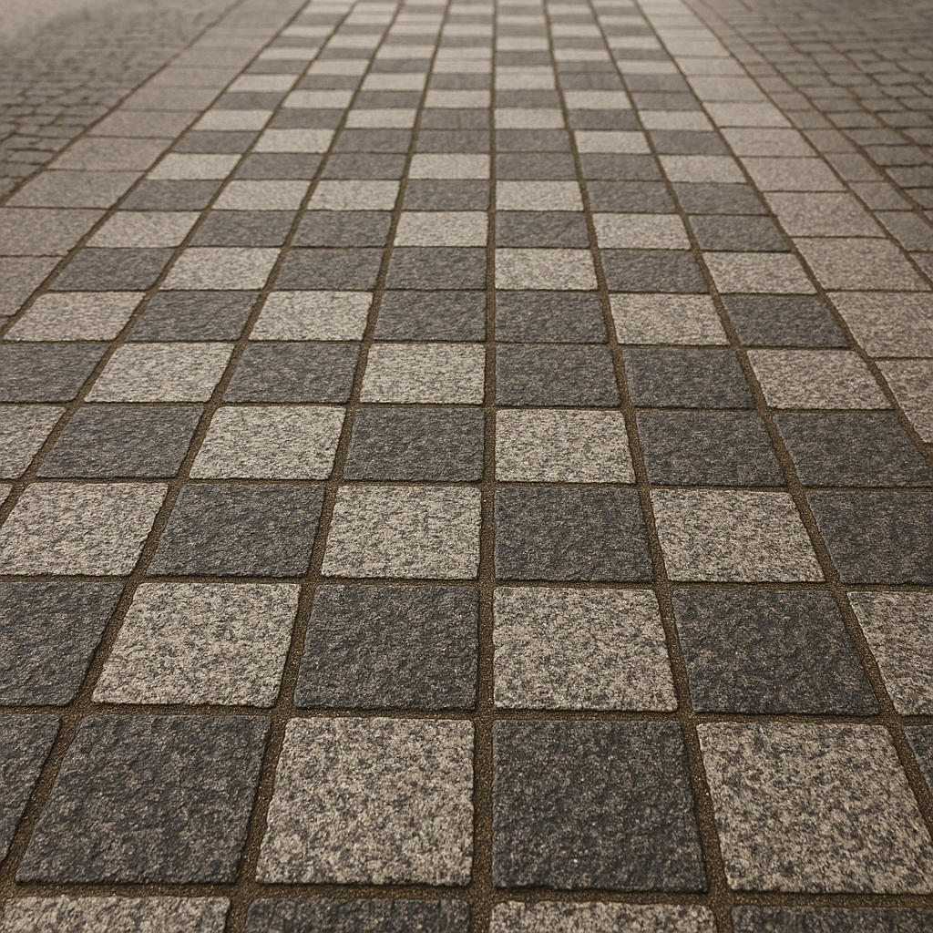 Układanie kostki brukowej