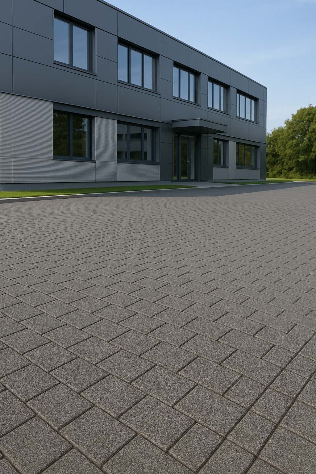 Układanie kostki brukowej