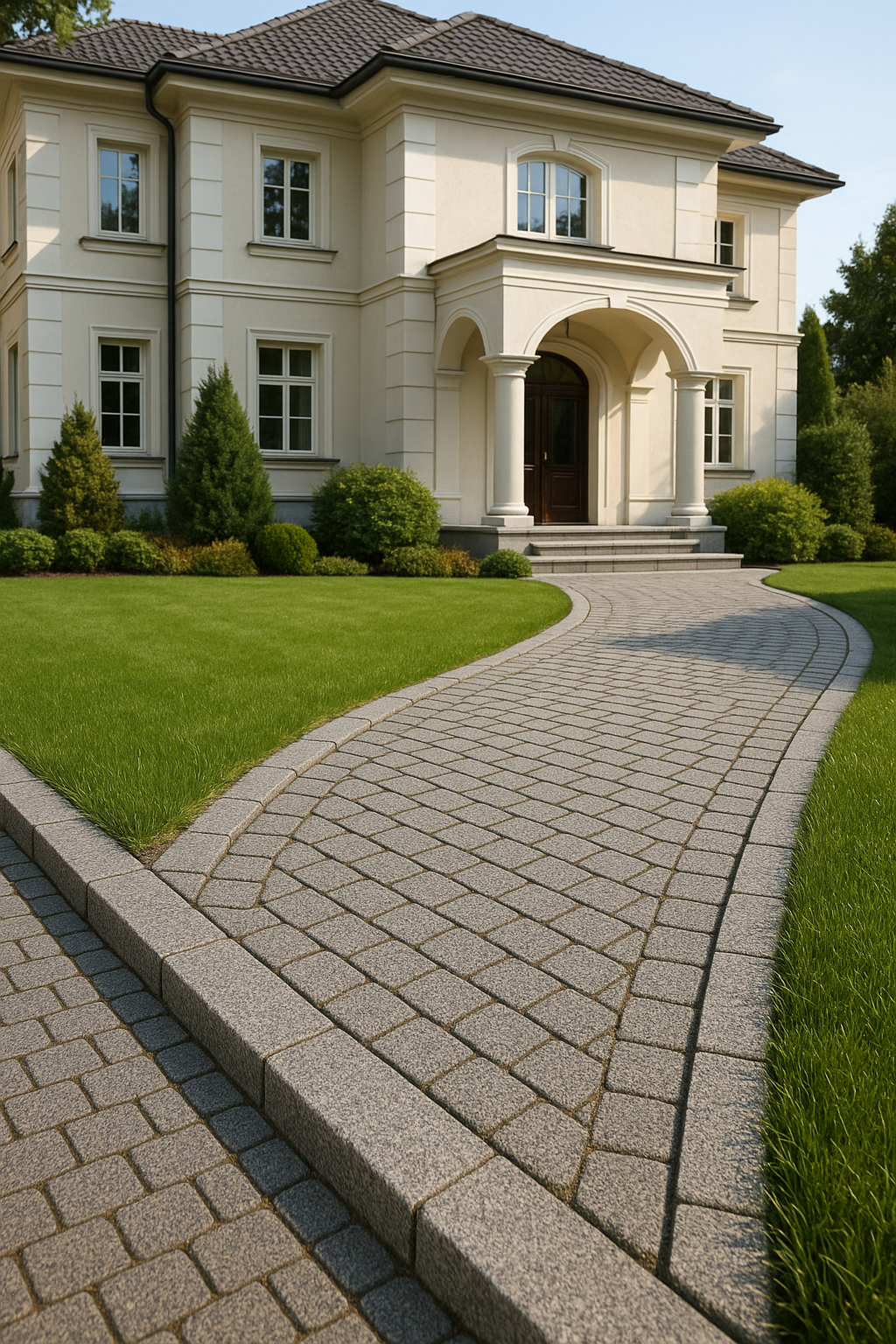 Układanie kostki brukowej